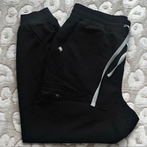 FIGS Black Jogger Scrub Pants | XLP